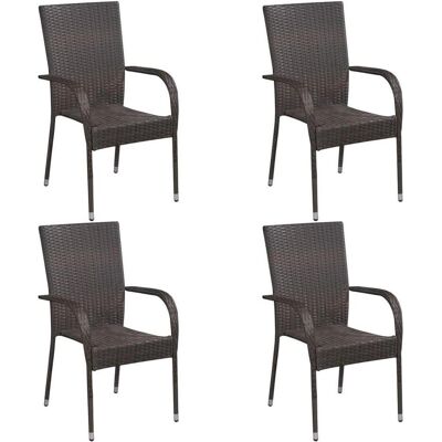 vidaXL Gartentisch + Balkontisch, Sade (140 x 70 x 73.50 cm) vidaXL Gartentisch + Balkontisch, Sade (140 x 70 x 73.50 cm)