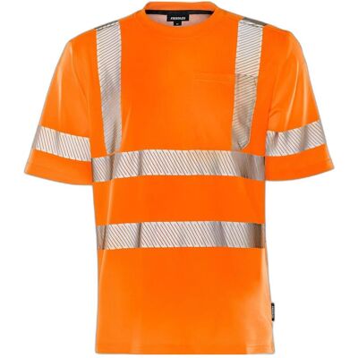 Fristads, Arbeitsoberteil, Warnschutz T-Shirt 7407 THV, orange, Grösse L (L) Fristads, Arbeitsoberteil, Warnschutz T-Shirt 7407 THV, orange, Grösse L (L)