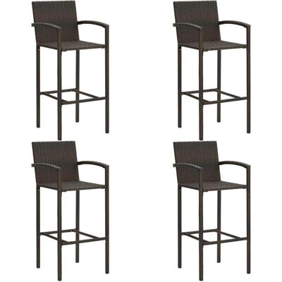 vidaXL Gartentisch + Balkontisch, Laa (140 x 70 x 104 cm) vidaXL Gartentisch + Balkontisch, Laa (140 x 70 x 104 cm)