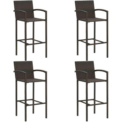 Maisonchic Gartenset - Akazie & Rattan - 5-teilig Maisonchic Gartenset - Akazie & Rattan - 5-teilig