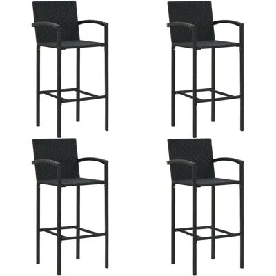 vidaXL Gartentisch + Balkontisch, Bernardine (60.50 x 60.50 x 110.50 cm) vidaXL Gartentisch + Balkontisch, Bernardine (60.50 x 60.50 x 110.50 cm)