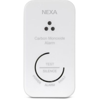 Nexa CMA-968/10Y Tragbarer Kohlenmonoxid-Detektor - 10 Jahre Batterie, Alarm, Test, niedriger Batteriestatus Nexa CMA-968/10Y Tragbarer Kohlenmonoxid-Detektor - 10 Jahre Batterie, Alarm, Test, niedriger Batteriestatus