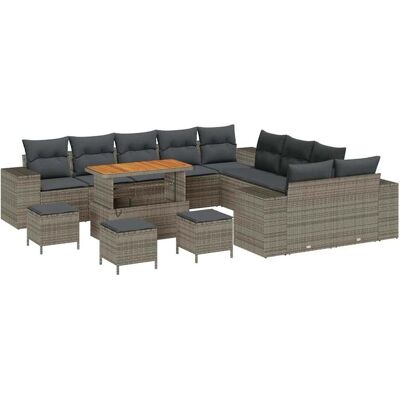 vidaXL Gartenlounge, Correna (Tisch 110 cm) vidaXL Gartenlounge, Correna (Tisch 110 cm)