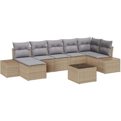 vidaXL Gartenlounge, Malunin (with table) vidaXL Gartenlounge, Malunin (with table)