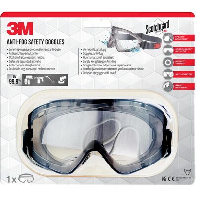 3M Schutzbrille + Gesichtsschutz, Schutzbrille 3M Schutzbrille + Gesichtsschutz, Schutzbrille