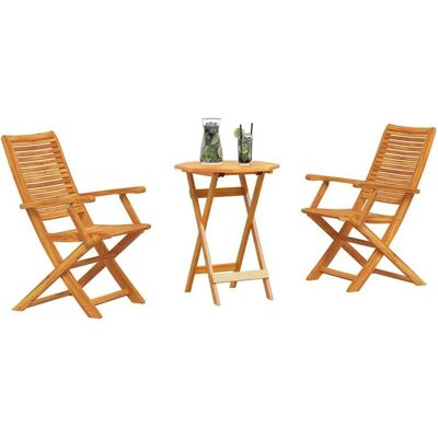 vidaXL Gartentisch + Balkontisch, Bistro Möbel (60 x 60 x 75 cm) vidaXL Gartentisch + Balkontisch, Bistro Möbel (60 x 60 x 75 cm)
