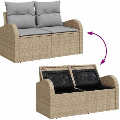 vidaXL Gartenlounge, Hacolon (Tisch 90 cm) vidaXL Gartenlounge, Hacolon (Tisch 90 cm)