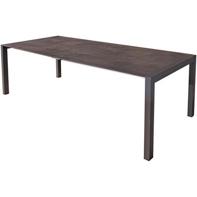 Garden Pleasure Sophia Dunkelbraun Rechteckiger Gartentisch - Garten Tisch Garden Pleasure Sophia Dunkelbraun Rechteckiger Gartentisch - Garten Tisch