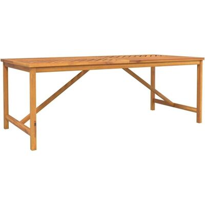 vidaXL Gartentisch + Balkontisch, Aliya (200 x 90 x 74 cm) vidaXL Gartentisch + Balkontisch, Aliya (200 x 90 x 74 cm)