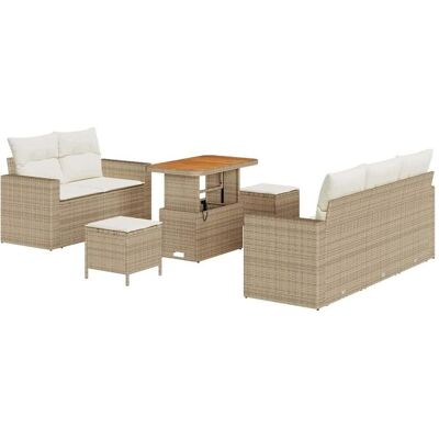 vidaXL Gartenlounge, Alcolita (Tisch 90 cm) vidaXL Gartenlounge, Alcolita (Tisch 90 cm)