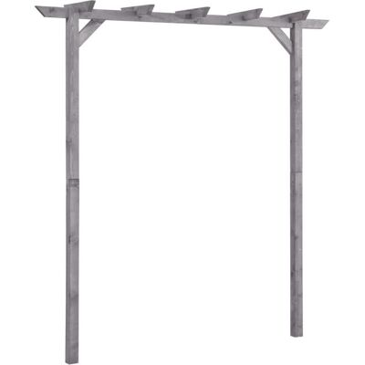 Maisonchic Kieferngartenpergola - Imprägnierte Holz - 200x40x205 cm - Gartendekoration Maisonchic Kieferngartenpergola - Imprägnierte Holz - 200x40x205 cm - Gartendekoration