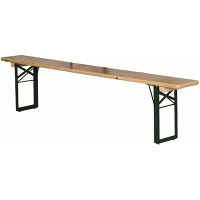 FUN STAR Gartenbank-Set - 220cm Edelstahl - Beige - Gartenbank-Set FUN STAR Gartenbank-Set - 220cm Edelstahl - Beige - Gartenbank-Set