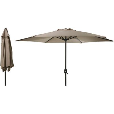 Unbekannter Sonnenschirm - ø300cm, Aluminiumpfosten, Taupe Unbekannter Sonnenschirm - ø300cm, Aluminiumpfosten, Taupe