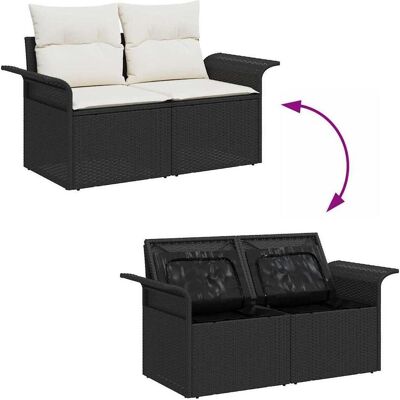 vidaXL Gartenlounge, Qujondorf (Tisch 90 cm) vidaXL Gartenlounge, Qujondorf (Tisch 90 cm)