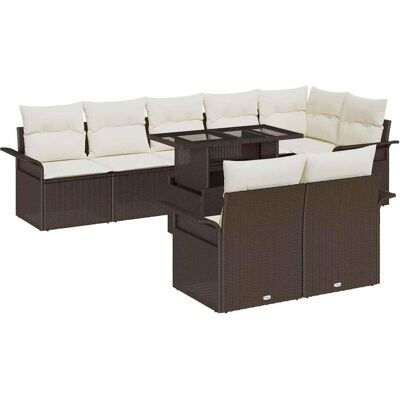 vidaXL Gartenlounge, Nawonina (with table) vidaXL Gartenlounge, Nawonina (with table)