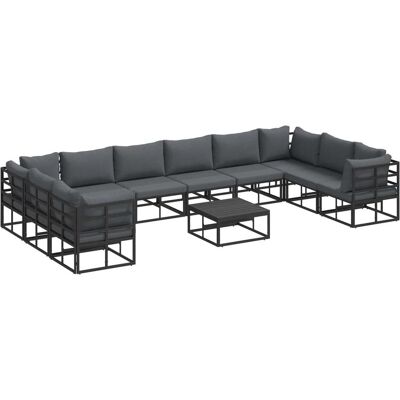 vidaXL Gartenlounge, Aiyana (with table) vidaXL Gartenlounge, Aiyana (with table)