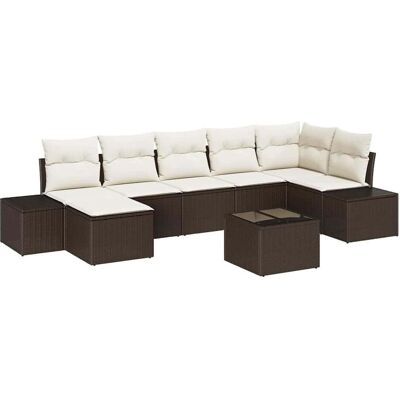 vidaXL Gartenlounge, Watarville (with table) vidaXL Gartenlounge, Watarville (with table)