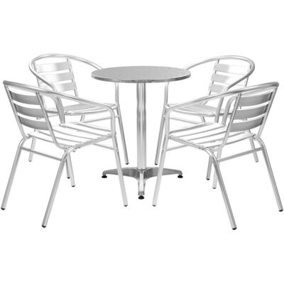 vidaXL Gartentisch + Balkontisch, Essgruppe (60 x 70 cm) vidaXL Gartentisch + Balkontisch, Essgruppe (60 x 70 cm)
