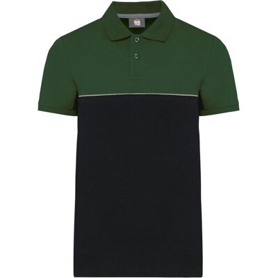 Kariban, Arbeitsoberteil, Zweifarbiges Poloshirt (L) Kariban, Arbeitsoberteil, Zweifarbiges Poloshirt (L)