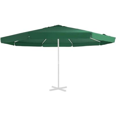 vidaXL Grün 500cm Sonnenschirmstoff - Ersatzbezug für Outdoor- Sonnenschirm vidaXL Grün 500cm Sonnenschirmstoff - Ersatzbezug für Outdoor- Sonnenschirm