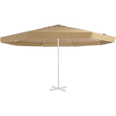 vidaXL Taupe Outdoor Sonnenschirmbezug - 500 cm vidaXL Taupe Outdoor Sonnenschirmbezug - 500 cm