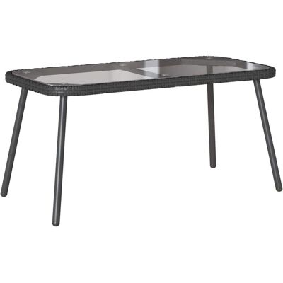 vidaXL Gartenbeistelltisch + Gartenservierwagen, Ezio vidaXL Gartenbeistelltisch + Gartenservierwagen, Ezio