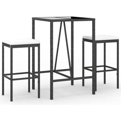 vidaXL Gartentisch + Balkontisch, Abmaba (70 x 70 x 110 cm) vidaXL Gartentisch + Balkontisch, Abmaba (70 x 70 x 110 cm)