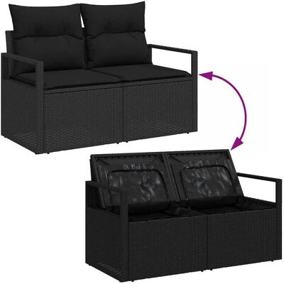 vidaXL Gartenlounge, Jakonis (Tisch 80 cm) vidaXL Gartenlounge, Jakonis (Tisch 80 cm)