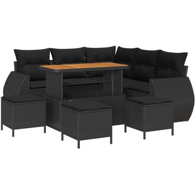 vidaXL Gartenlounge, Zaranon (Tisch 110 x 55 cm) vidaXL Gartenlounge, Zaranon (Tisch 110 x 55 cm)