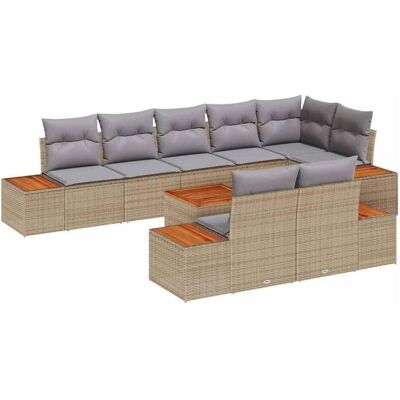 vidaXL Gartenlounge, Urburis (with table) vidaXL Gartenlounge, Urburis (with table)