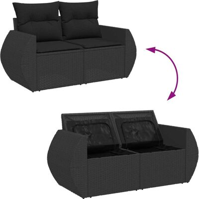 vidaXL Gartenlounge, Fapeno (Tisch 90 cm) vidaXL Gartenlounge, Fapeno (Tisch 90 cm)