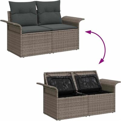 vidaXL Gartentisch + Balkontisch, Daisy (100 x 55 x 73 cm) vidaXL Gartentisch + Balkontisch, Daisy (100 x 55 x 73 cm)