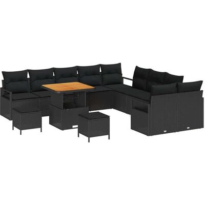 vidaXL Gartenlounge, Datonville (Tisch 80 cm) vidaXL Gartenlounge, Datonville (Tisch 80 cm)