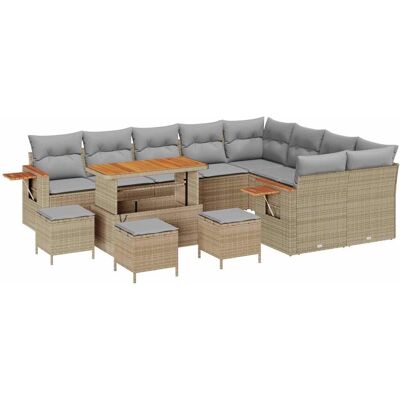 vidaXL Gartenlounge, Rarona (Tisch 110 cm) vidaXL Gartenlounge, Rarona (Tisch 110 cm)