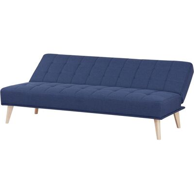En.Casa, Sofa + Bettsofa, Schlafsofa Pukkila 180x86x81 cm Textil Dunkelblau (3-Sitzer) En.Casa, Sofa + Bettsofa, Schlafsofa Pukkila 180x86x81 cm Textil Dunkelblau (3-Sitzer)
