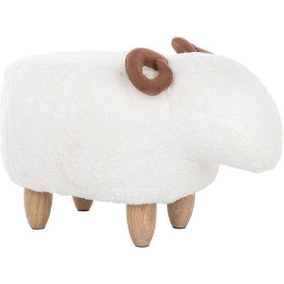 Beliani, Hocker + Pouf, Lamb Beliani, Hocker + Pouf, Lamb