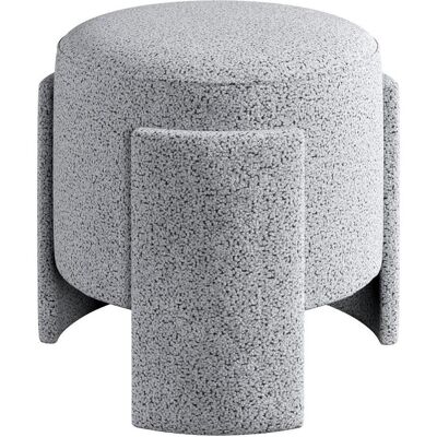 Atelier del Sofa, Hocker + Pouf, Ash Pouffe Atelier del Sofa, Hocker + Pouf, Ash Pouffe