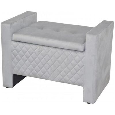 INOSIGN Aufbewahrungsbank - 75x52x45cm, Polyester, Grau INOSIGN Aufbewahrungsbank - 75x52x45cm, Polyester, Grau