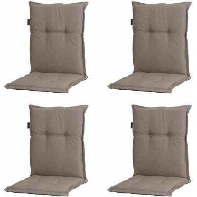 Allibert, Sitzkissen, Set 4x Pana. taupe A nied 50% BW 45% Polyester (105 x 50 cm) Allibert, Sitzkissen, Set 4x Pana. taupe A nied 50% BW 45% Polyester (105 x 50 cm)
