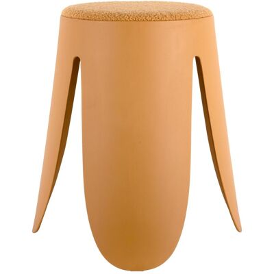 Present Time Savor 46cm Hocker - Senfgelb - Modernes Interieur Present Time Savor 46cm Hocker - Senfgelb - Modernes Interieur