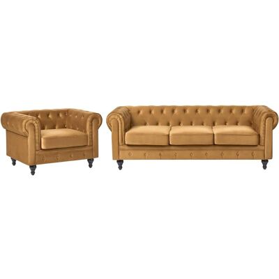 Beliani, Sofa + Bettsofa, Chesterfield Beliani, Sofa + Bettsofa, Chesterfield