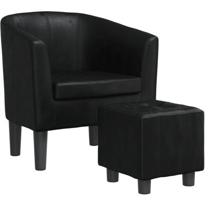 vidaXL Sessel, Beatriz With footstool vidaXL Sessel, Beatriz With footstool