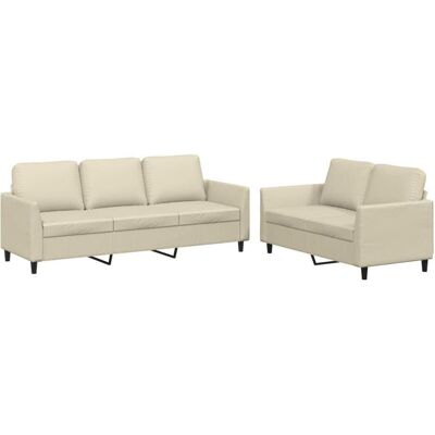 vidaXL Sofa + Bettsofa, Jakari With cushions (2-Sitzer, 3-Sitzer) vidaXL Sofa + Bettsofa, Jakari With cushions (2-Sitzer, 3-Sitzer)
