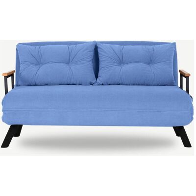 Marke Modell Sando - 2-Sitzer Blau Schlafsofa Marke Modell Sando - 2-Sitzer Blau Schlafsofa
