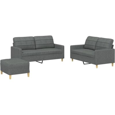 vidaXL Sofa + Bettsofa, Curtis With cushions & footstool (Polstergruppe) vidaXL Sofa + Bettsofa, Curtis With cushions & footstool (Polstergruppe)