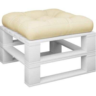 vidaXL - Pallet cushion 58x58x10 cm - Sand - Cushion vidaXL - Pallet cushion 58x58x10 cm - Sand - Cushion