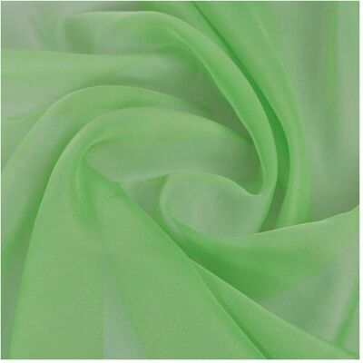 vidaXL Voile Stoff 1,45 x 20 m Grün - Stoff vidaXL Voile Stoff 1,45 x 20 m Grün - Stoff