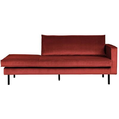 BePureHome Rodeo Chestnut Samt Rechtsofa - Sofa BePureHome Rodeo Chestnut Samt Rechtsofa - Sofa