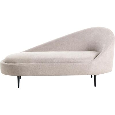 Beliani Valreas Beiges Recht Moderne Chaiselongue Beliani Valreas Beiges Recht Moderne Chaiselongue