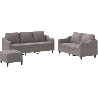 vidaXL Sofa + Bettsofa, Marcus With cushions & footstool (2-Sitzer, 3-Sitzer, Polstergruppe) vidaXL Sofa + Bettsofa, Marcus With cushions & footstool (2-Sitzer, 3-Sitzer, Polstergruppe)